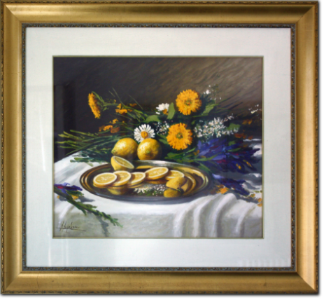 Nicodemo Napoleone - Natura Morta cm 50X60 Olio su Tela
